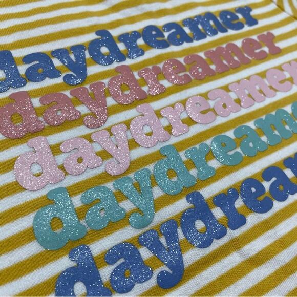 Carters Daydreamer Cotton Fleece Long Sleeve Pant Pajama Set Rainbow 5T NWOT - Picture 1 of 12